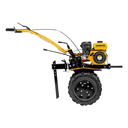 Мотоблок DENZEL DPT-370S, 7 л.с., ремен.сцеп, фрез 3х4, ШОМ, передачи 3В/1Н