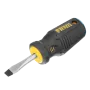 Отвертка DENZEL SL6x38 мм, CrV, трехкомпонентная рукоятка