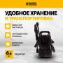 Мойка высокого давления DENZEL R-110, 1500 Вт, 110 бар, 5,7 л/мин, переносная
