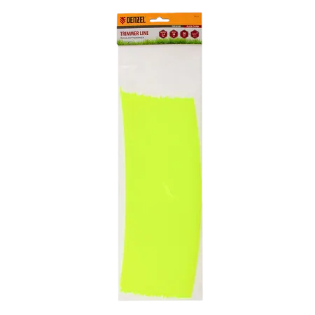 Леска для триммера DENZEL Flex Сord 96101, 2.4 мм x 30 см, круглая, нарезанная, 50 шт.