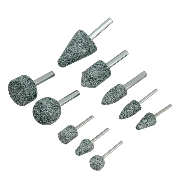 Набор шарошек DENZEL для дрели (ПШМ), 10 шт