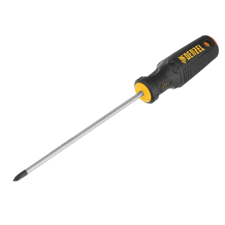 Отвертка DENZEL PH1х150 мм, CrV, трехкомпонентная рукоятка