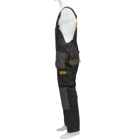 Полукомбинезон профессиональный рабочий DENZEL 65% полиэстер 35% хлопок, XXL