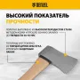 Топор кованый DENZEL 1130 г, американский тип, буковая рукоятка, 430мм, EFP 21888