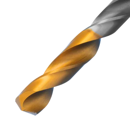 Сверло спиральное по металлу DENZEL 7,5 x 109 мм, Р6М5, Golden Tip