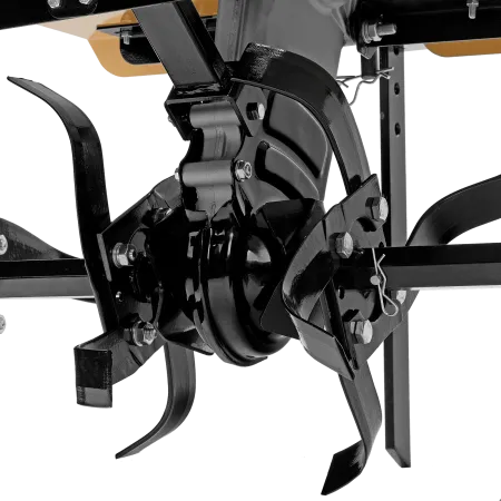 Мотоблок DENZEL DPT-170SB, 7 л.с., ремен.сцеп, фрез 3х4, ШОМ, без колес, передачи 2В/1Н