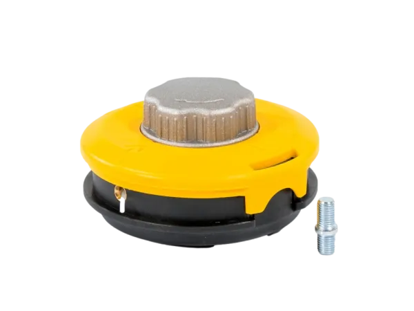 Катушка для триммера DENZEL 96322 полуавтомат, гайка M10 x 1.25, винт M10-M10, кнопка