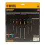 Набор отверток DENZEL 8 пр., CrV, трехкомпонентная рукоятка