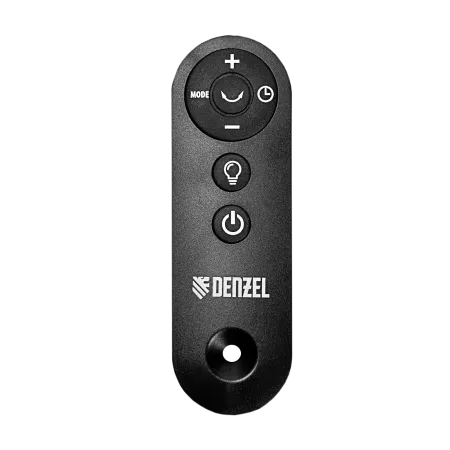 Тепловентилятор керамический электрический DENZEL DTFC-2000, пульт, 3 режима, вентилятор, нагрев 1000/2000 Вт