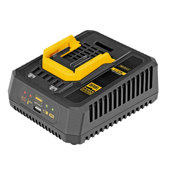 Устройство зарядное для аккумуляторов DENZEL BCH-20-4.5, Li-Ion, 20 В, 4,5 А