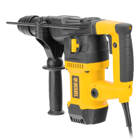 Перфоратор электрический DENZEL RHVB-1250-32, SDS-plus, 1250 Вт, 5,5 Дж, 4 реж.