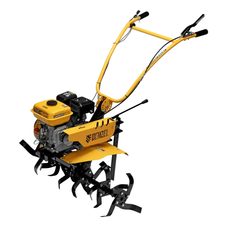 Мотоблок DENZEL DPT-170SB, 7 л.с., ремен.сцеп, фрез 3х4, ШОМ, без колес, передачи 2В/1Н