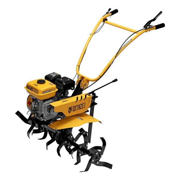 Мотоблок DENZEL DPT-170SB, 7 л.с., ремен.сцеп, фрез 3х4, ШОМ, без колес, передачи 2В/1Н