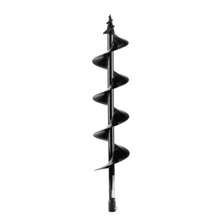 Шнек для грунта DENZEL ER-150, диаметр 150 мм, длина 800 мм,соединение 20 мм, съемный нож