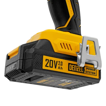 Дрель-шуруповерт аккумуляторная DENZEL CDQ-20, Li-Ion, 20 В