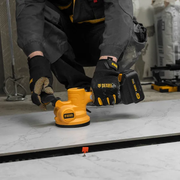 Машина для укладки плитки DENZEL TTM-130-0, 18В Li-Ion