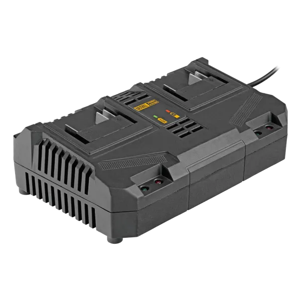 Устройство зарядное для аккумуляторов двухпортовое DENZEL BCH-20-4.0x2, Li-Ion, 20 В, 4.0 А