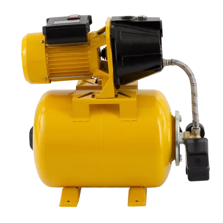 Насосная станция DENZEL PS1100С, 1100 Вт, 4500 л/ч, ресивер 24 л, высота подъема 46 м