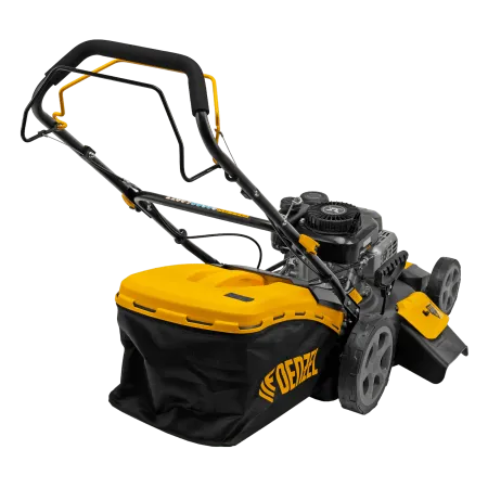 Газонокосилка бензиновая DENZEL GLR-510SP-ZS, 171 см3, ширина 51 см, привод, травосборник 65 л
