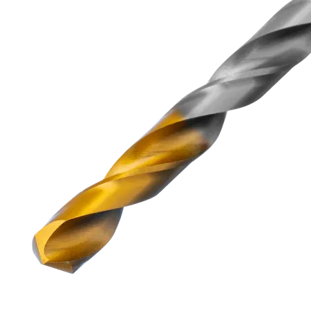 Сверло спиральное по металлу DENZEL 7,0 x 109 мм, Р6М5, Golden Tip