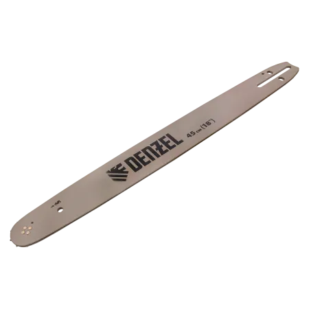 Шина для бензопилы DENZEL DGS-5218 59802, длина 45 см, шаг 0.325, паз 1.5 мм, 72 звена
