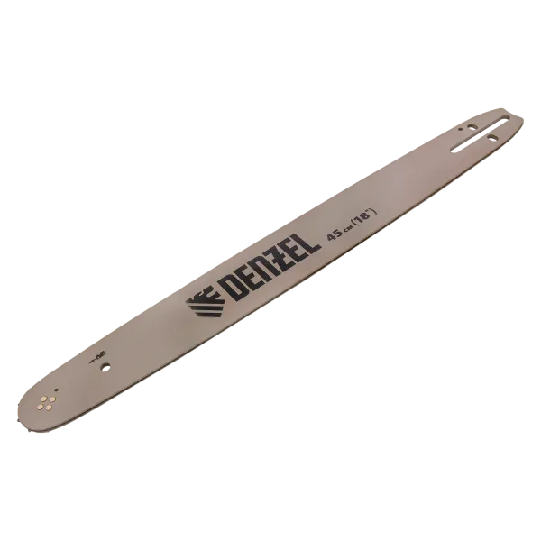 Шина для бензопилы DENZEL DGS-5218 59802, длина 45 см, шаг 0.325, паз 1.5 мм, 72 звена