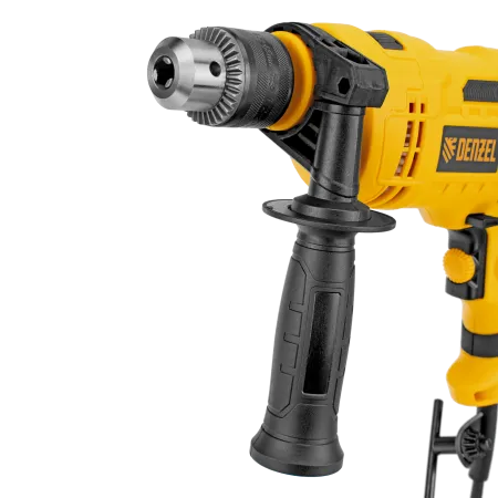 Дрель ударная DENZEL IDD-750, 750 Вт, 0-3000 об/мин, 48000 уд/мин