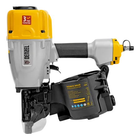 Нейлер пневматический DENZEL CN90 для гвоздей CNW от 50 до 90 мм