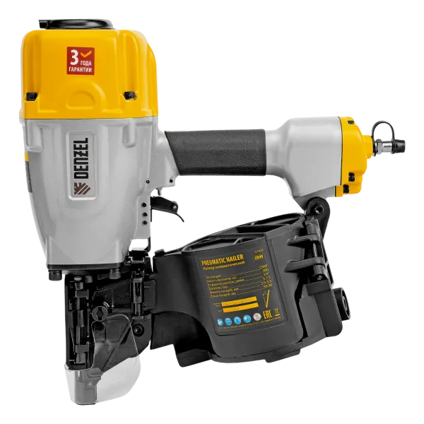 Нейлер пневматический DENZEL CN90 для гвоздей CNW от 50 до 90 мм