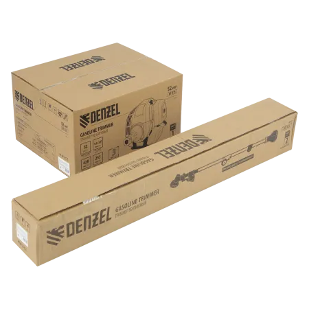 Триммер бензиновый DENZEL DT 52S, 52 см3, 3 л.с, разъемная штанга