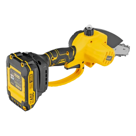 Цепная мини-пила аккумуляторная бесщет. DENZEL CCS-150, шина 150 мм, Li-Ion, 20 В