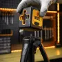 Лазерный уровень DENZEL DQB-T, 30 м, зеленый луч, батарейки, штатив