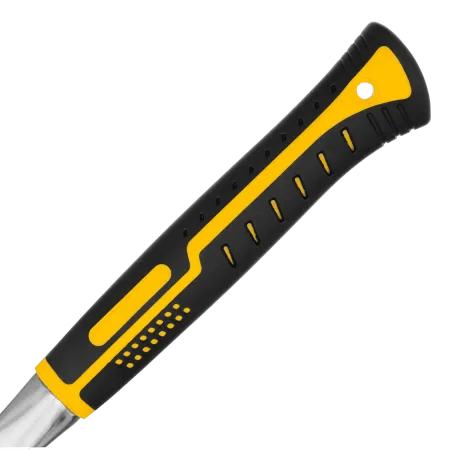 Молоток слесарный DENZEL 600 г, цельнометаллический, двухкомпонентная рукоятка