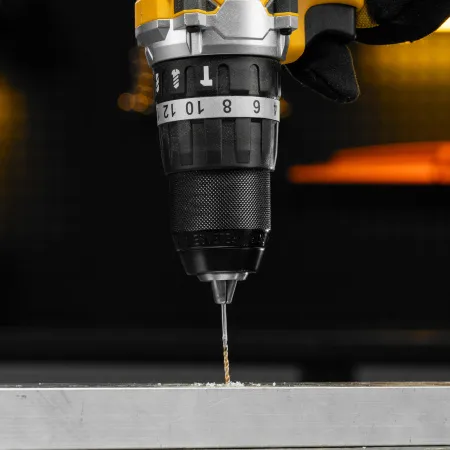 Сверло спиральное по металлу DENZEL 2 x 49 мм, Р6М5, Golden Tip, 2шт.