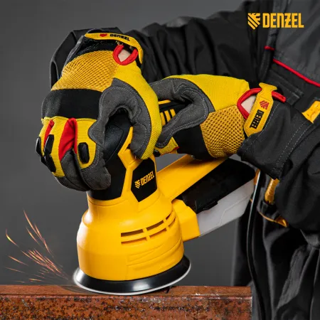 Машина шлифовальная эксцентриковая DENZEL OS-125, 450 Вт, 6000-12000 об/мин