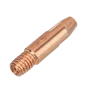 Токосъемный наконечник под проволоку DENZEL 1,2 мм, М6х28, E-CU, 20 шт для MIG горелки тип 24