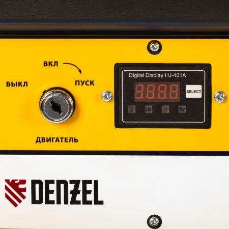 Генератор бензиновый DENZEL PS 80 E-3, 6.6 кВт, 400 В, 25 л, электростартер