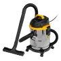 Пылесос строительный DENZEL SVC15, 1200 Вт, бак 15 л, шланг 2 м