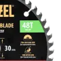 Пильный диск по дереву DENZEL ф190 х 30 мм, 48 зубьев, тонкий