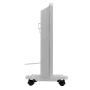 Конвектор электрический DENZEL XCE-1500, 230 В, 1500 Вт, Х-элемент, термостат, колеса