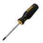 Отвертка DENZEL PH2х100 мм, S2, 3к рукоятка