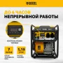 Генератор инверторный DENZEL GK-2200iF, 2,2 кВт, 230 В, ручной старт