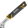 Ключ разводной DENZEL 200 мм (раскрытие до 33 мм), CrV, с быстрым сбросом, кованый, TPR рукоятка