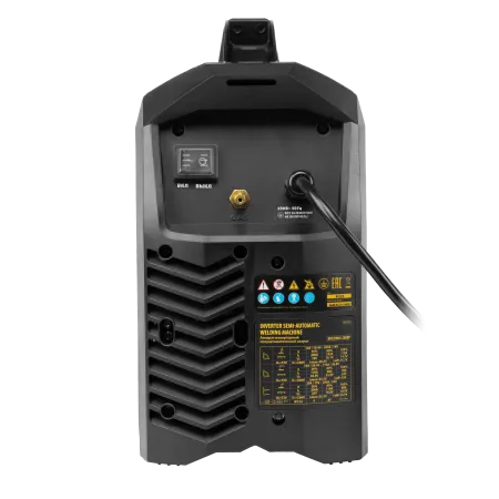 Аппарат инвертор. полуавтомат. сварки DENZEL MultiMIG-200DP Synergy Double Pulse, 200 А, ПВ 80%