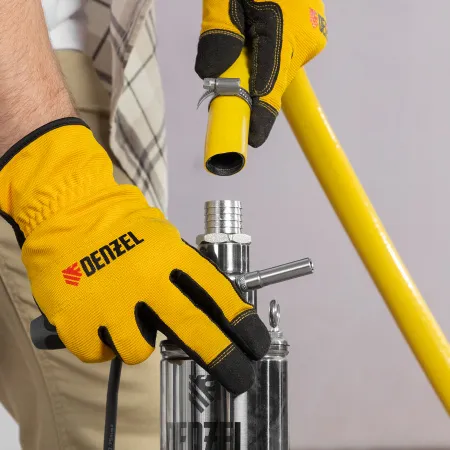 Скважинный насос DENZEL DWS-3,5-100, винтовой, диаметр 3,5, 800 Вт, 1700 л/ч, напор 100 м