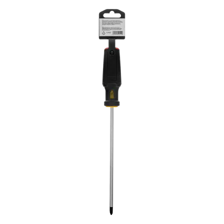 Отвертка DENZEL PH2х200 мм, S2, 3к рукоятка