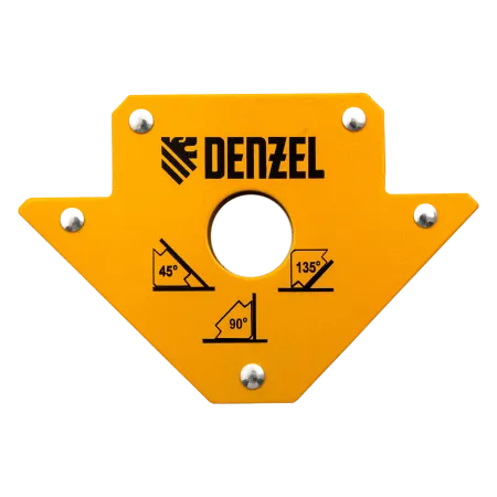 Фиксатор магнитный для сварочных работ DENZEL 97553, усилие 50 Lb