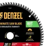 Пильный диск по ламинату DENZEL ф300 х 30 мм, 80 зубьев