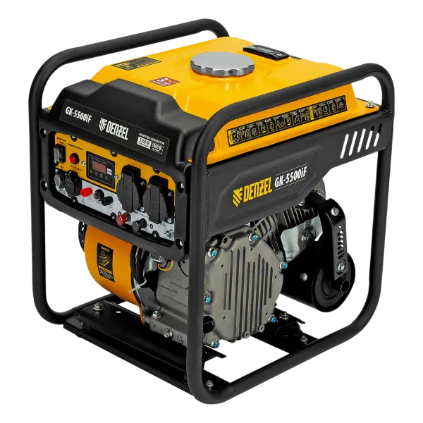 Генератор инверторный DENZEL GK-5500iF, 5,5 кВт, 230 В, ручной старт