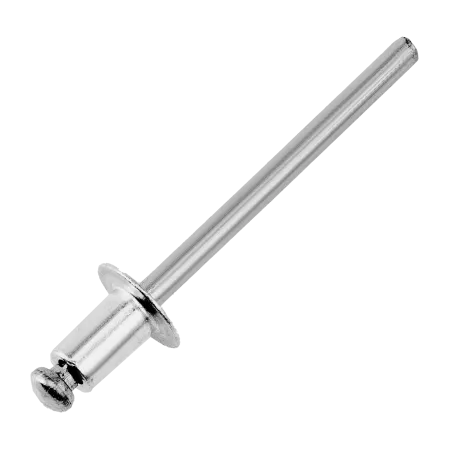 Заклепки алюминиевые DENZEL 5/32"-1/4", 4 x 6 мм, 50 шт